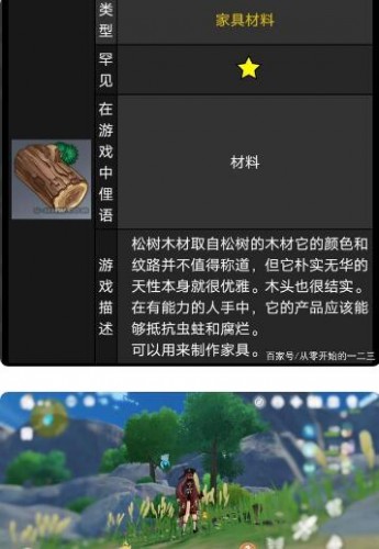 原神家园系统的7种木材对应树木、位置详解