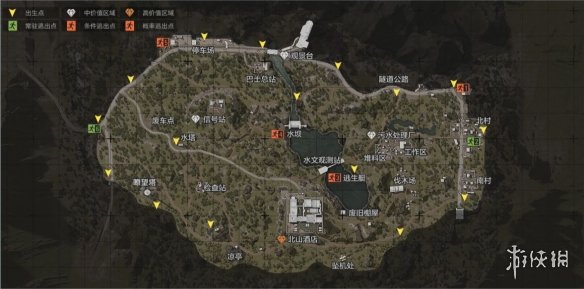 《暗区突围》北部山区撤离路线怎么走 北山撤离思路介绍_暗区突围