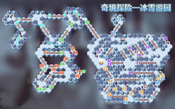 剑与远征冰雪游园秘境攻略是什么？冰雪游园通关路线分享