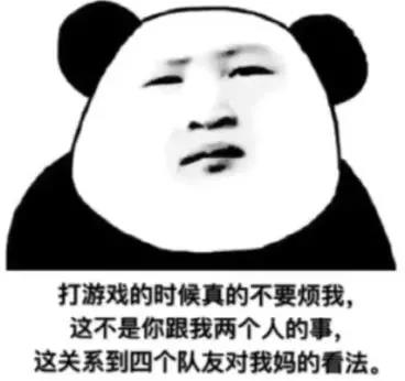 打游戏的时候真的不要烦我表情包