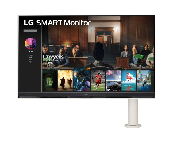 LG 32SQ780S 智能显示器海外上市：32 英寸 4K 屏，内置 webOS22 电视系统