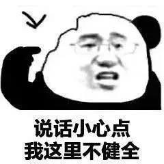 说话小心点我这里不健全表情包