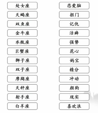 文字成精刻板印象如何通关