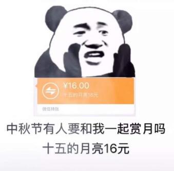 十五的月亮十六元表情包