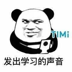 发出学习的声音TIMI表情包