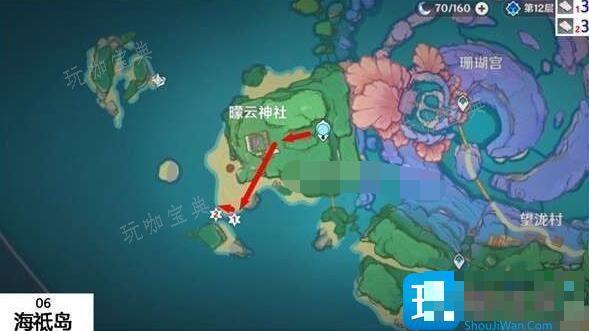 《原神》鳗肉怎么快速采集？鳗肉快速采集路线图