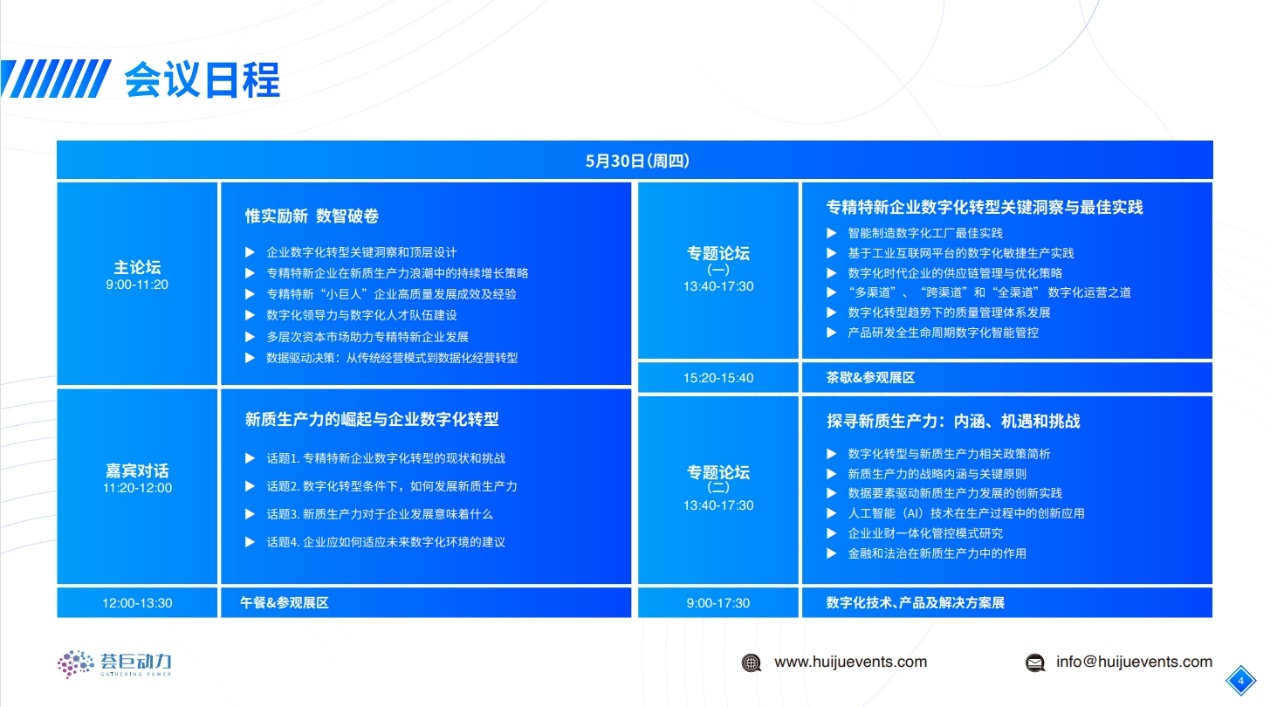 2024专精特新企业数字化与新质生产力发展大会将于5月30日在上海举办