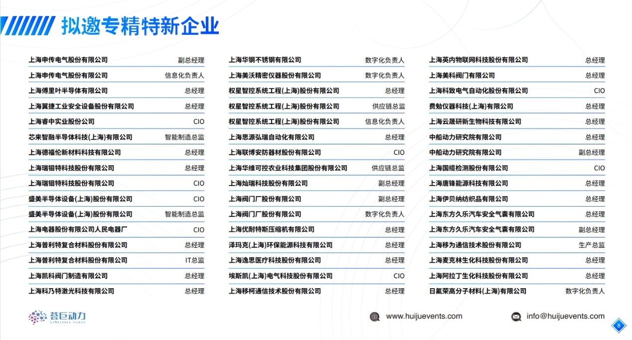 2024专精特新企业数字化与新质生产力发展大会将于5月30日在上海举办