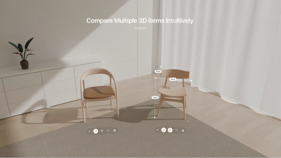 淘宝推出Vision Pro版，引领3D立体购物新潮流